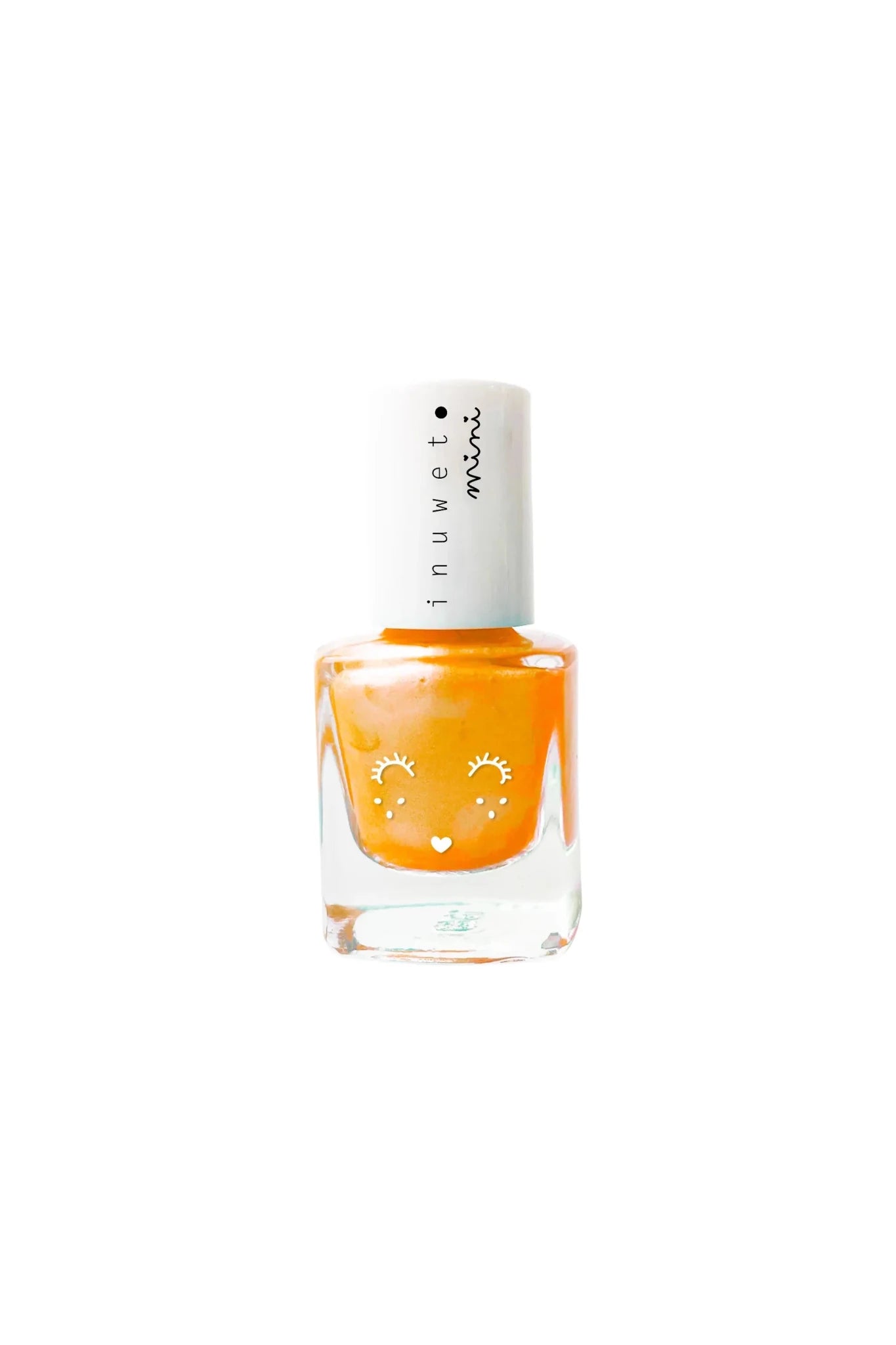 Waterbased Nail Polish - Neon Green - Watermelon Scent van Inuwet | Kids Conceptstore Le Fanfare