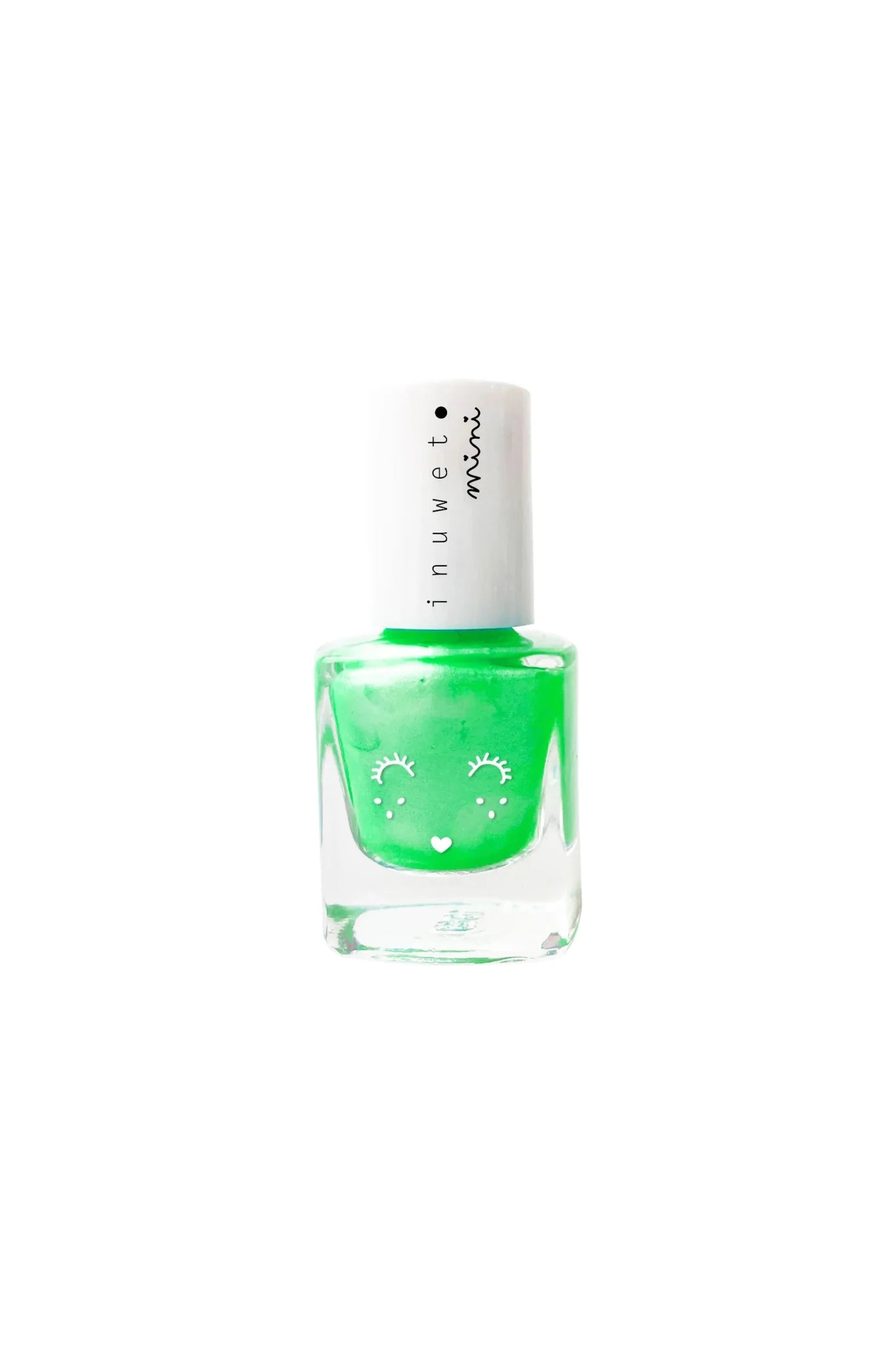 Waterbased Nail Polish - Neon Orange - Mango Scent van Inuwet | Kids Conceptstore Le Fanfare