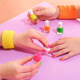 Waterbased Nail Polish - Neon Yellow - Ananas Scent van Inuwet | Kids Conceptstore Le Fanfare