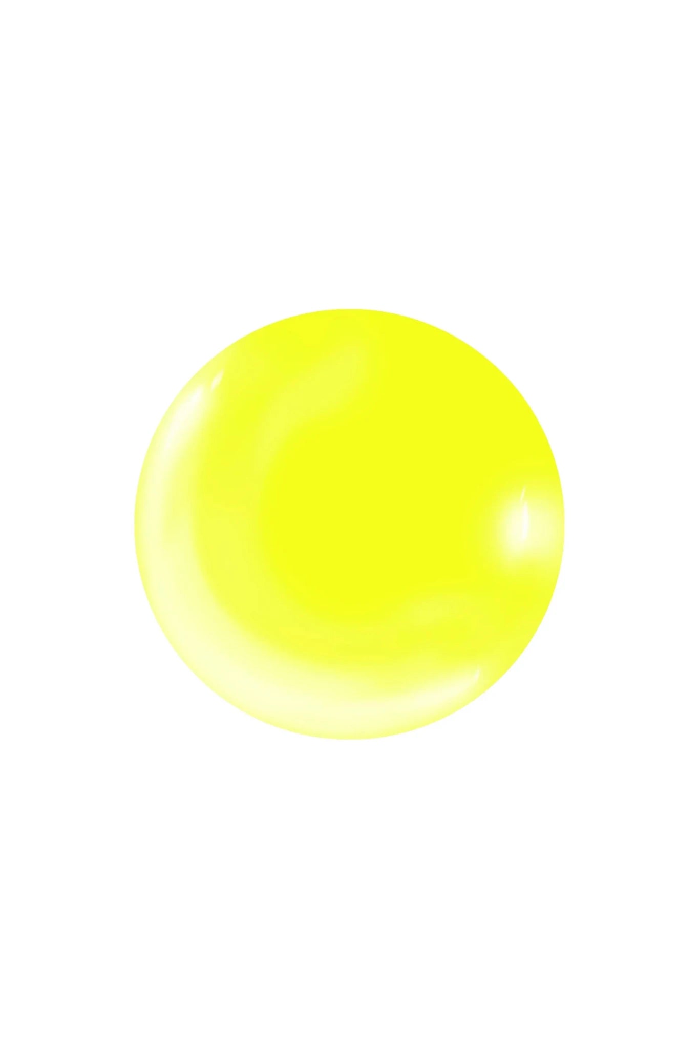 Waterbased Nail Polish - Neon Yellow - Ananas Scent van Inuwet | Kids Conceptstore Le Fanfare