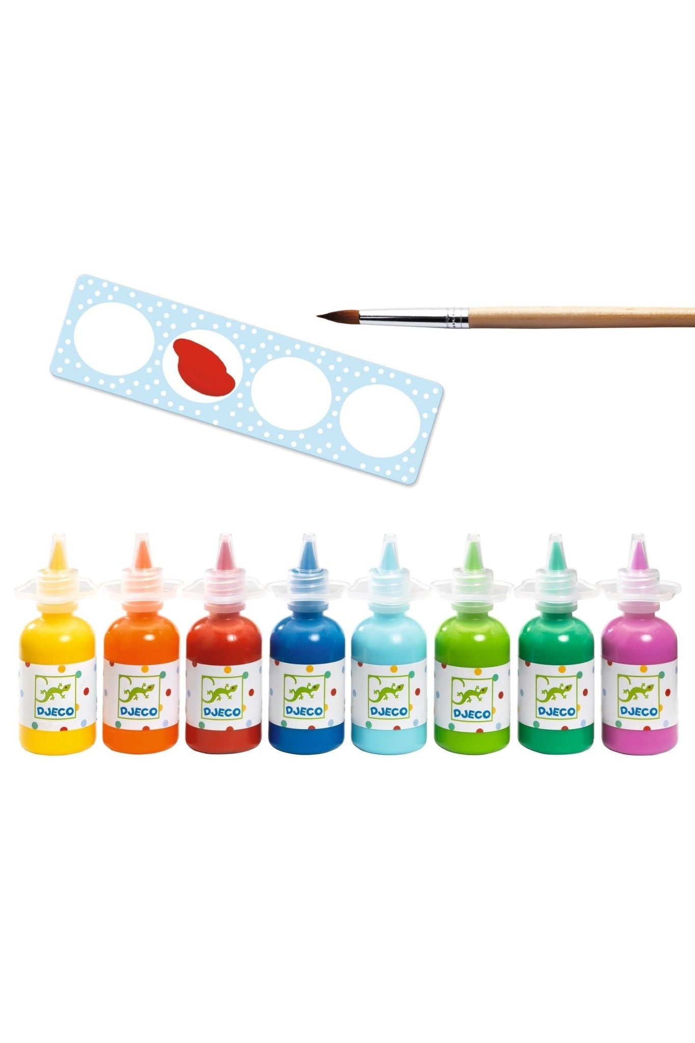 Waterverf 30ml (8 kleuren) van Djeco | Kids Conceptstore Le Fanfare