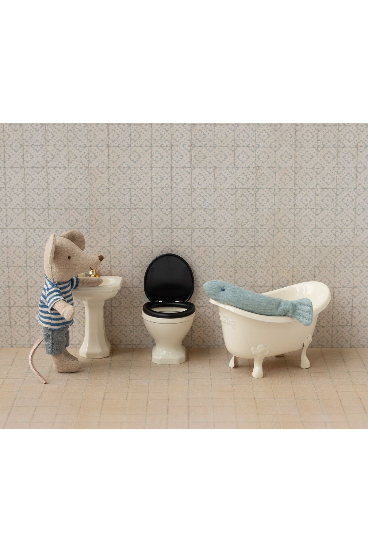 WC, Mouse - Off white van Maileg | Kids Conceptstore Le Fanfare