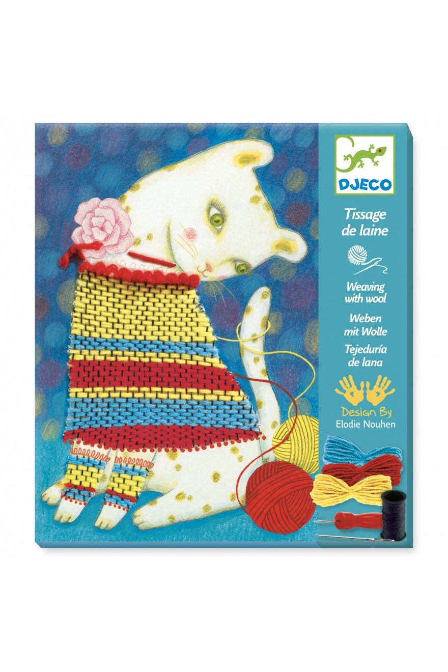 Weven Met Wol van Djeco | Kids Conceptstore Le Fanfare