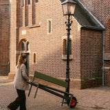 Wheelbench - Aluminium - Olive Green van Weltevree | Kids Conceptstore Le Fanfare