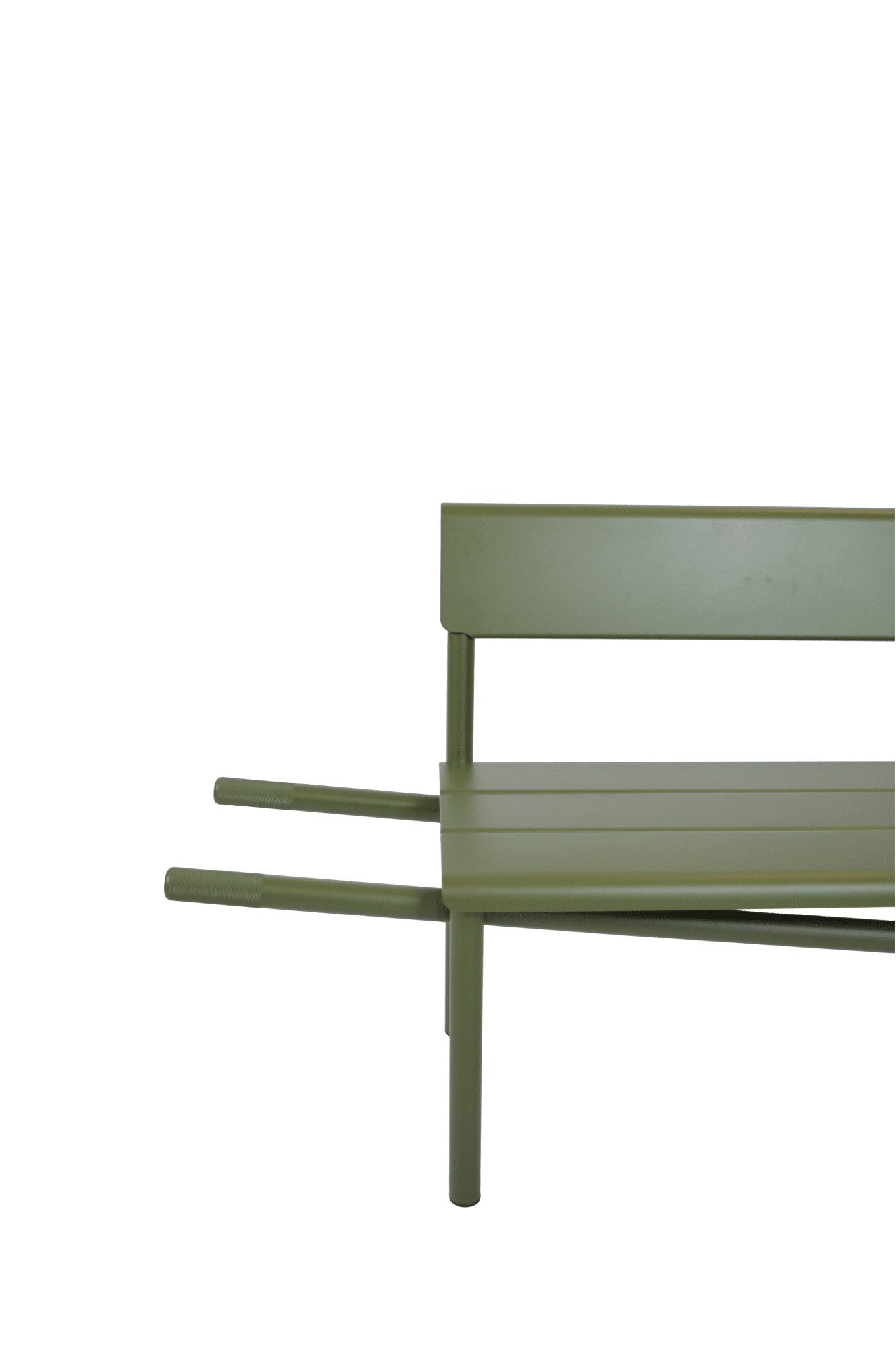 Wheelbench - Aluminium - Olive Green van Weltevree | Kids Conceptstore Le Fanfare