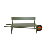 Wheelbench - Aluminium - Olive Green van Weltevree | Kids Conceptstore Le Fanfare