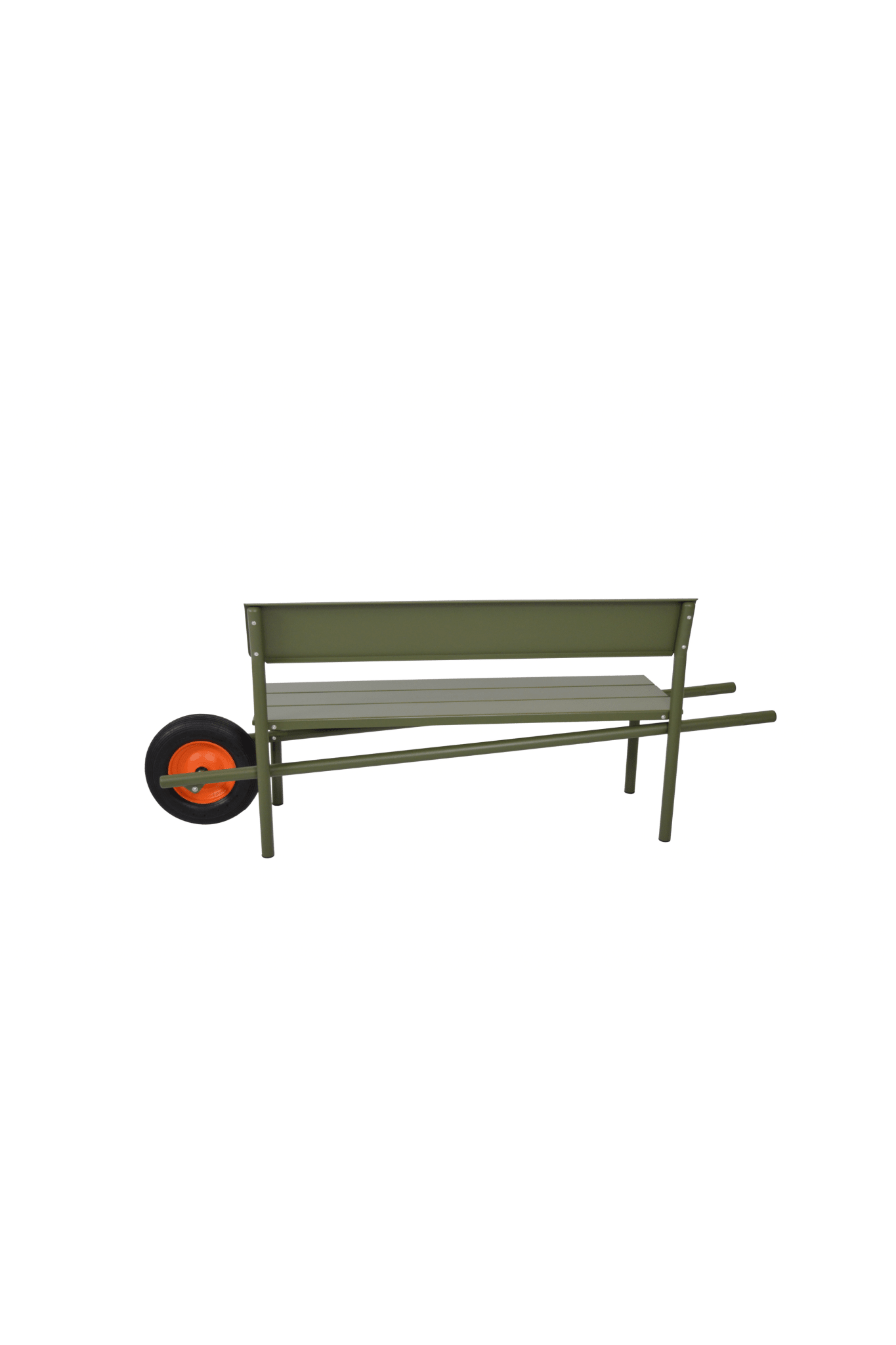 Wheelbench - Aluminium - Olive Green van Weltevree | Kids Conceptstore Le Fanfare