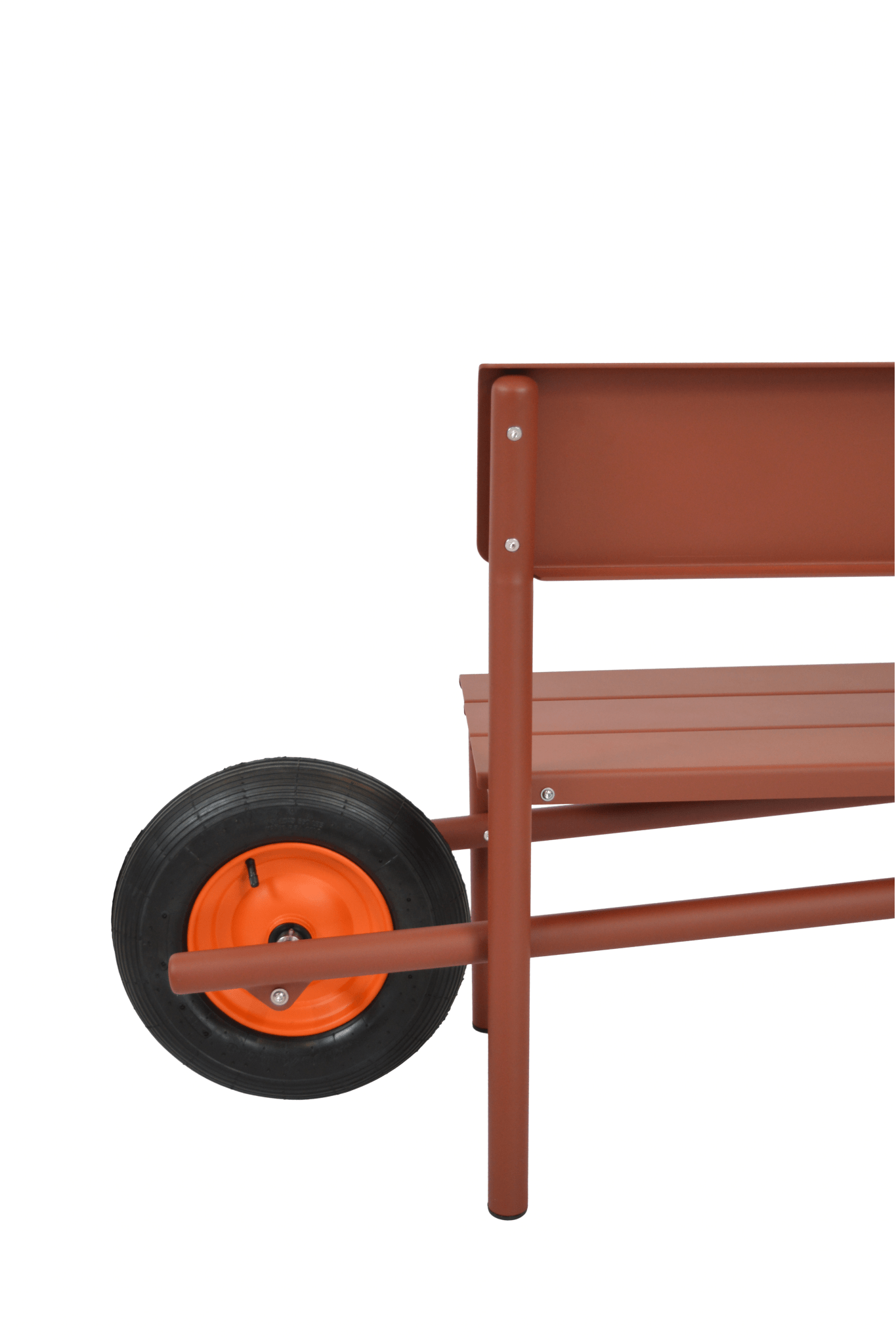 Wheelbench - Aluminium - Oxide Red van Weltevree | Kids Conceptstore Le Fanfare