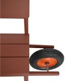 Wheelbench - Aluminium - Oxide Red van Weltevree | Kids Conceptstore Le Fanfare
