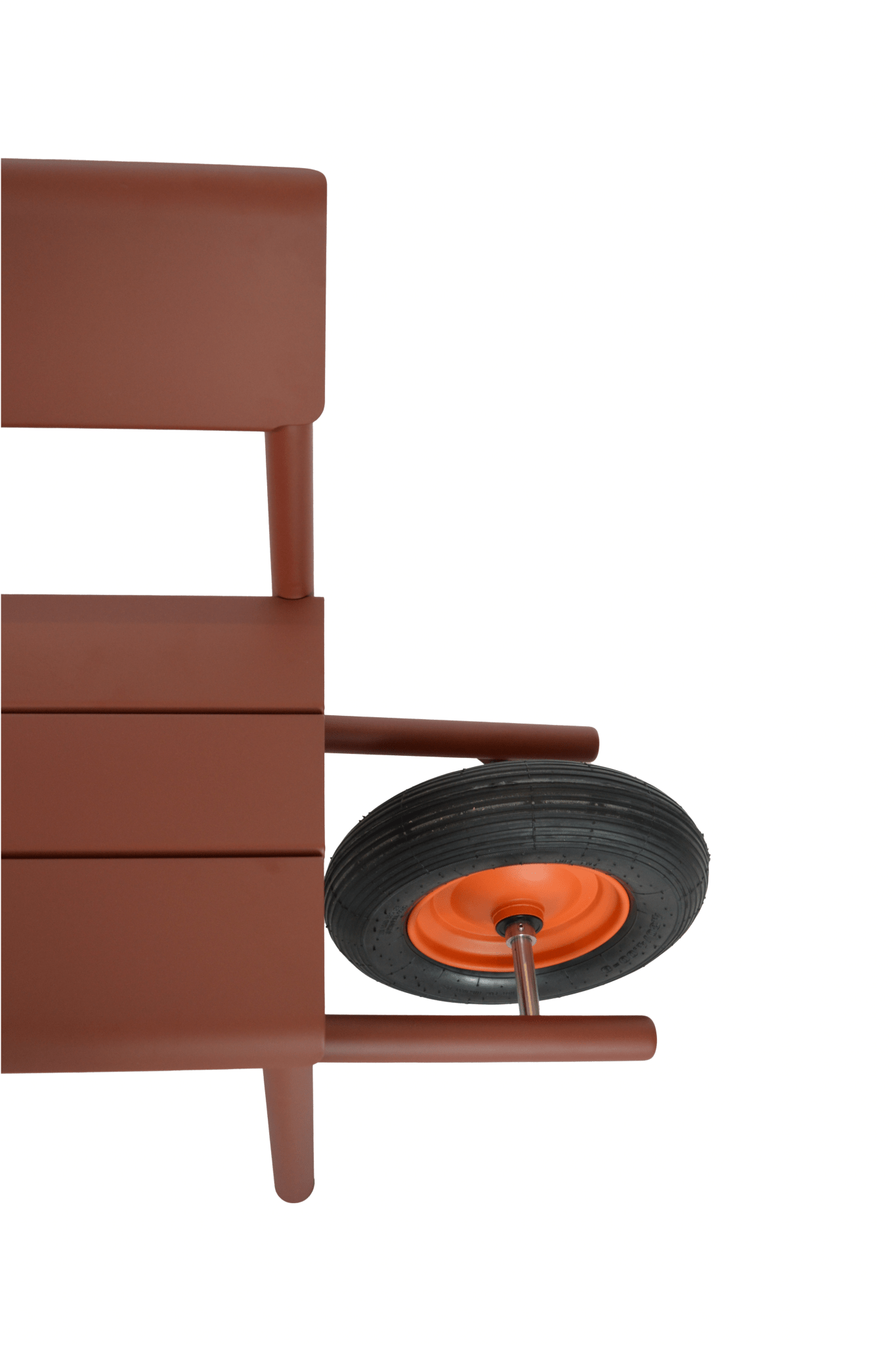 Wheelbench - Aluminium - Oxide Red van Weltevree | Kids Conceptstore Le Fanfare