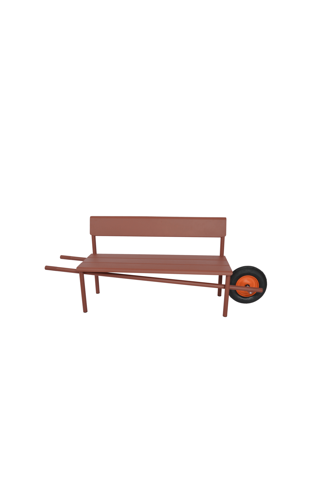 Wheelbench - Aluminium - Oxide Red van Weltevree | Kids Conceptstore Le Fanfare