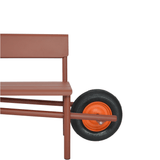 Wheelbench - Aluminium - Oxide Red van Weltevree | Kids Conceptstore Le Fanfare