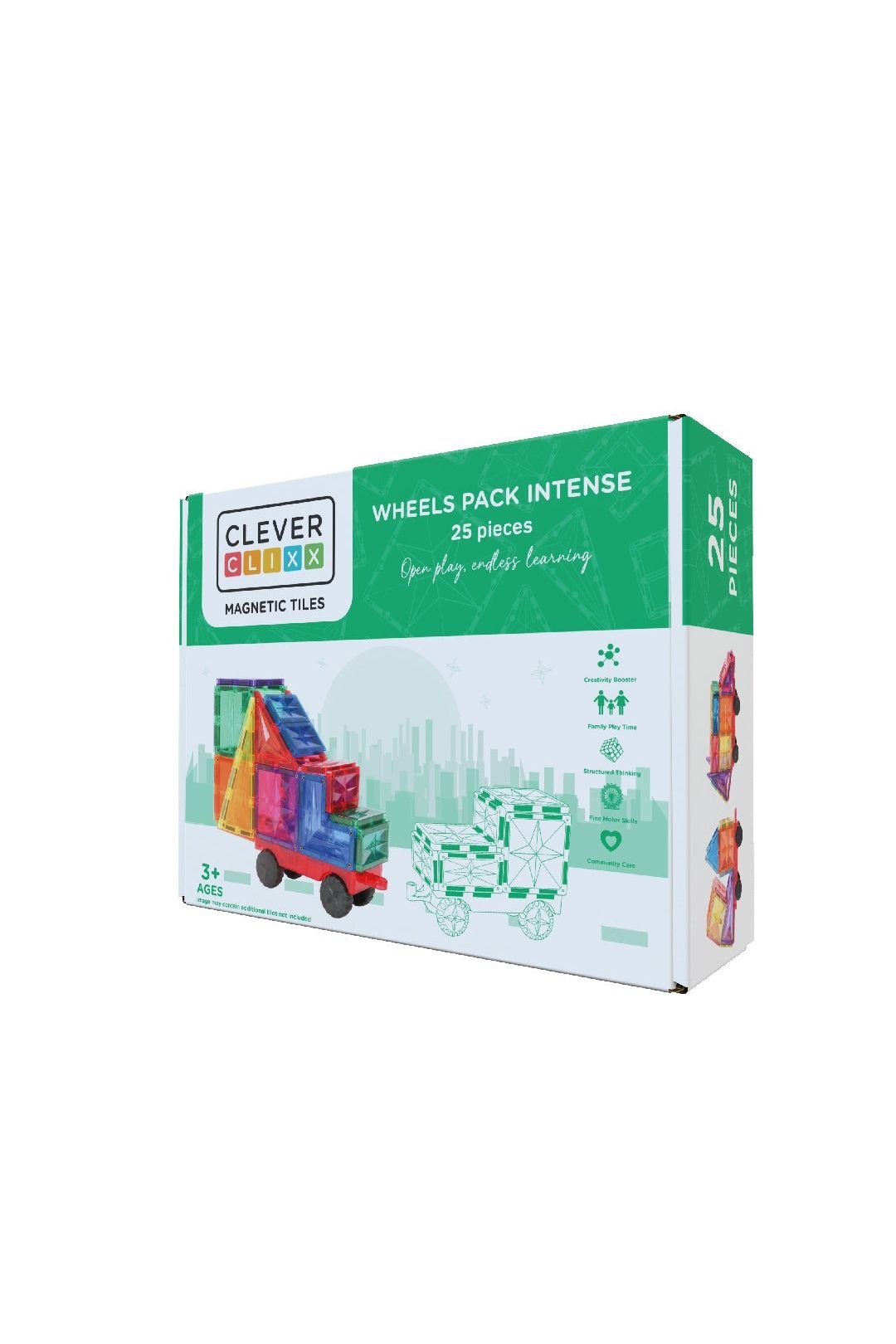 Wheels Pack Intense 25 Stuks van Cleverclixx | Kids Conceptstore Le Fanfare