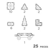 Wheels Pack Intense 25 Stuks van Cleverclixx | Kids Conceptstore Le Fanfare