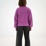 Wide leg denim pants - Slate grey van Repose AMS | Kids Conceptstore Le Fanfare