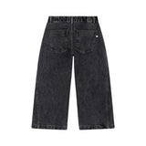 Wide leg denim pants - Slate grey van Repose AMS | Kids Conceptstore Le Fanfare