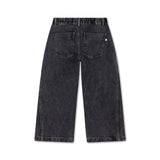 Wide leg denim pants - Slate grey van Repose AMS | Kids Conceptstore Le Fanfare
