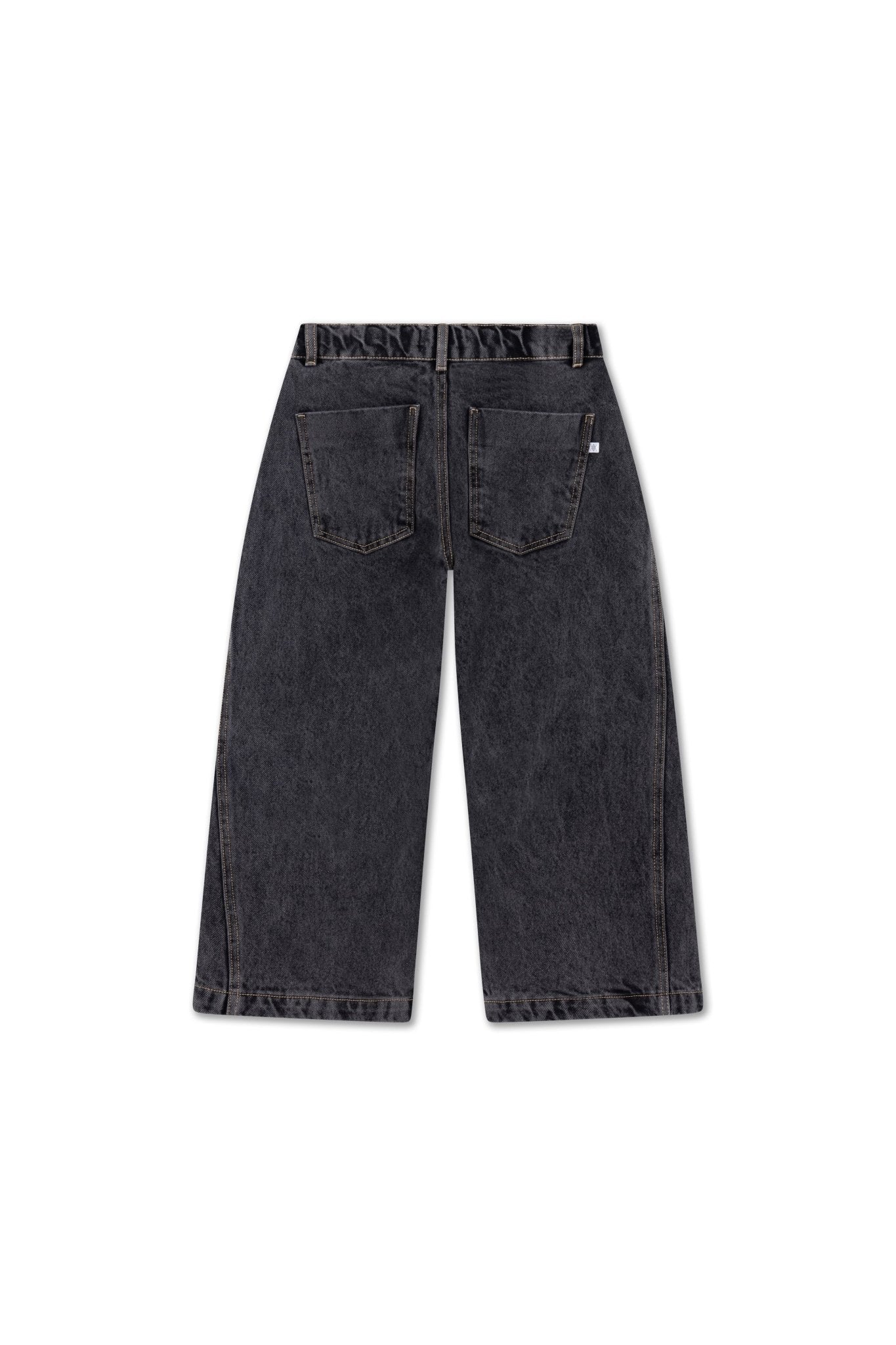 Wide leg denim pants - Slate grey van Repose AMS | Kids Conceptstore Le Fanfare