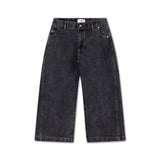 Wide leg denim pants - Slate grey van Repose AMS | Kids Conceptstore Le Fanfare