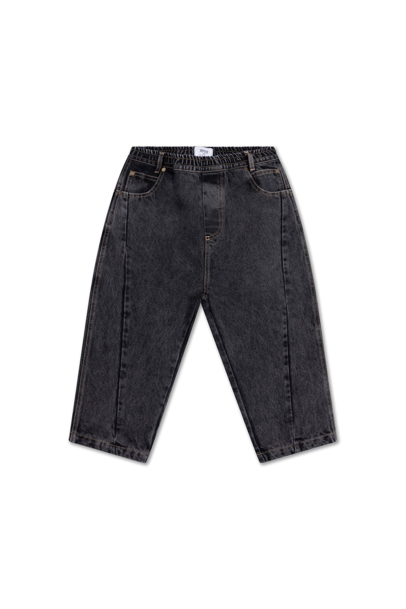 Wide pant - Slate grey van Repose AMS | Kids Conceptstore Le Fanfare