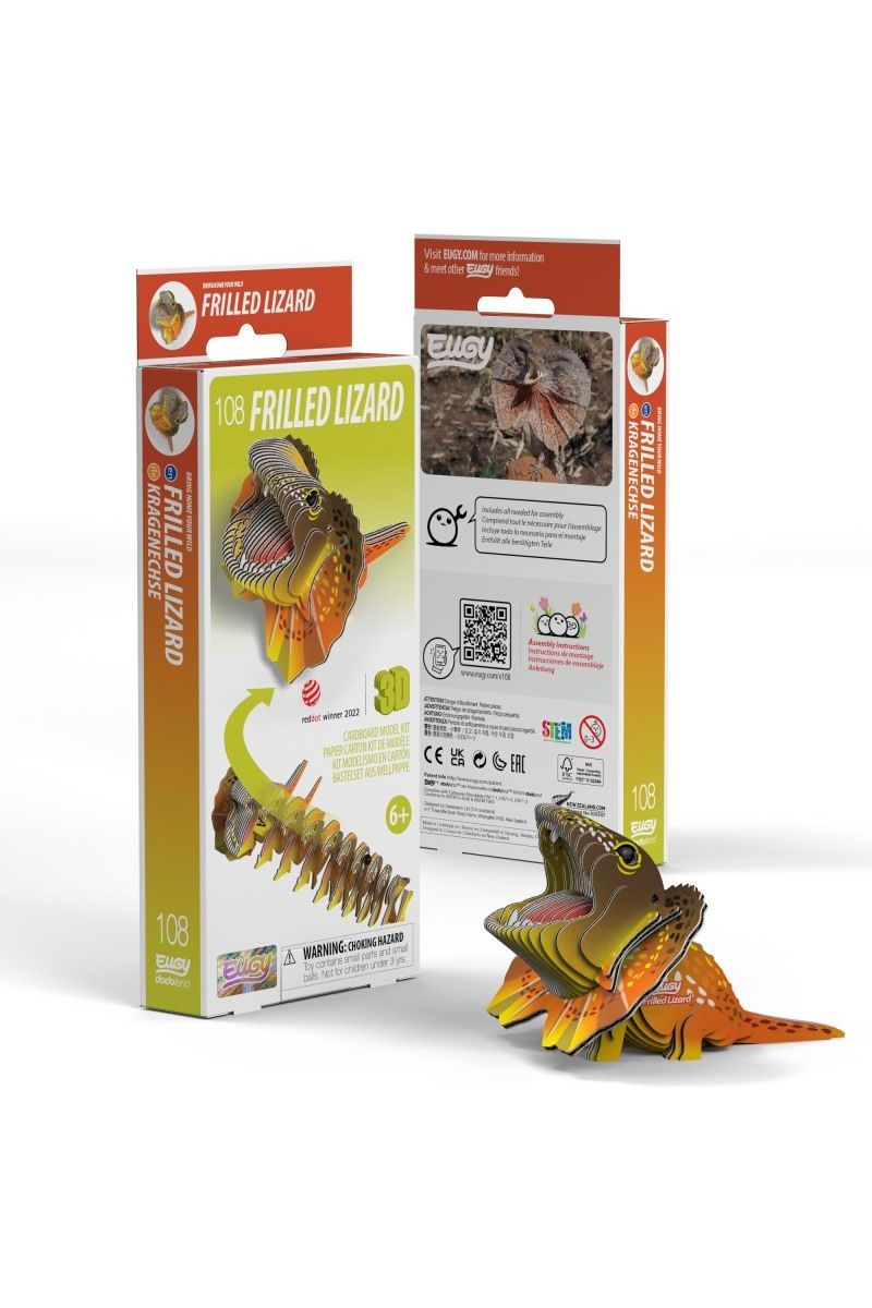 Wild Dier - Hagedis van Eugy | Kids Conceptstore Le Fanfare