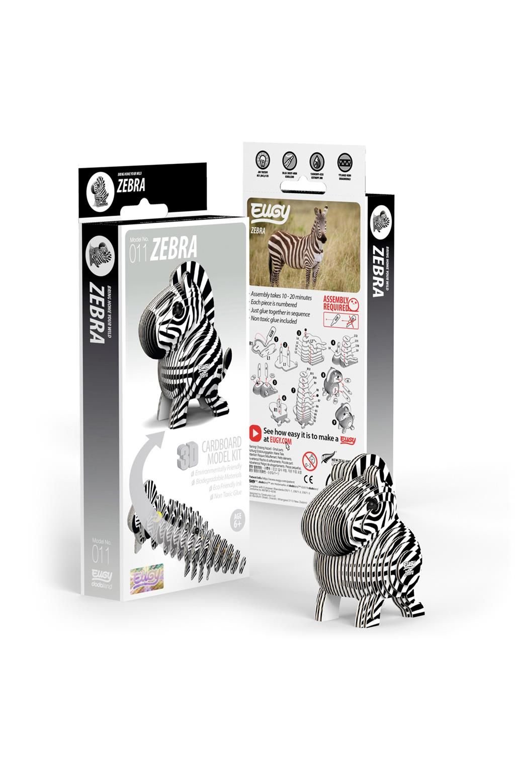 Wild Dier - Zebra van Eugy | Kids Conceptstore Le Fanfare