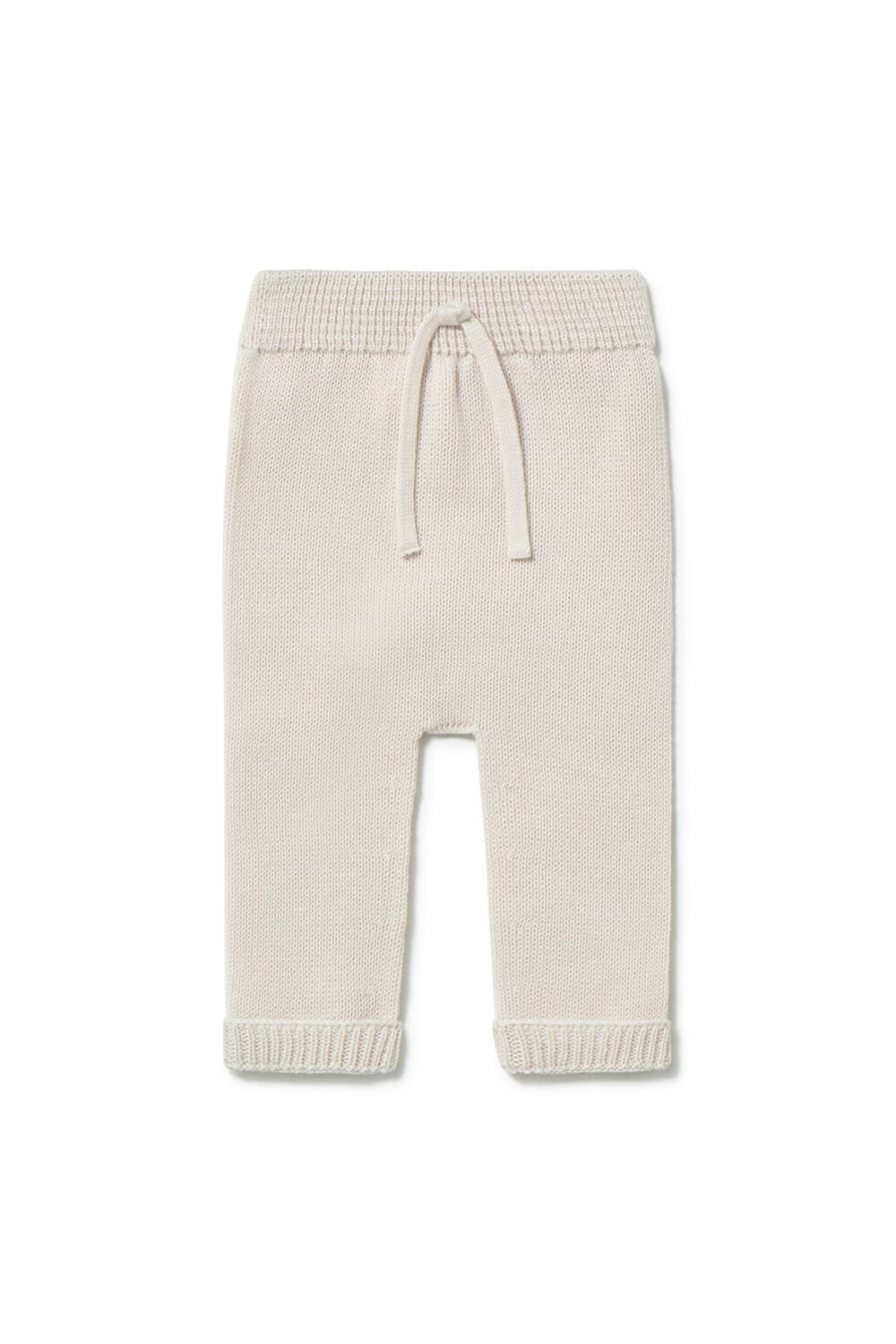 Will knitted trousers - cream van Li&me | Kids Conceptstore Le Fanfare