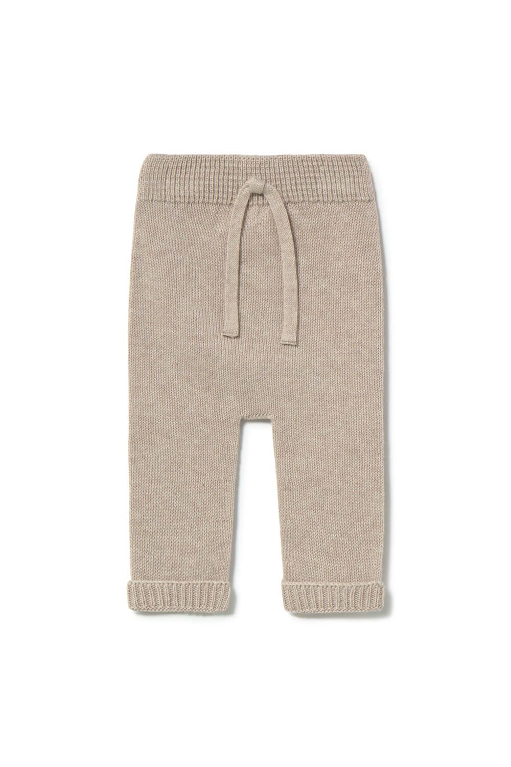 Will knitted trousers - toasted van Li&me | Kids Conceptstore Le Fanfare