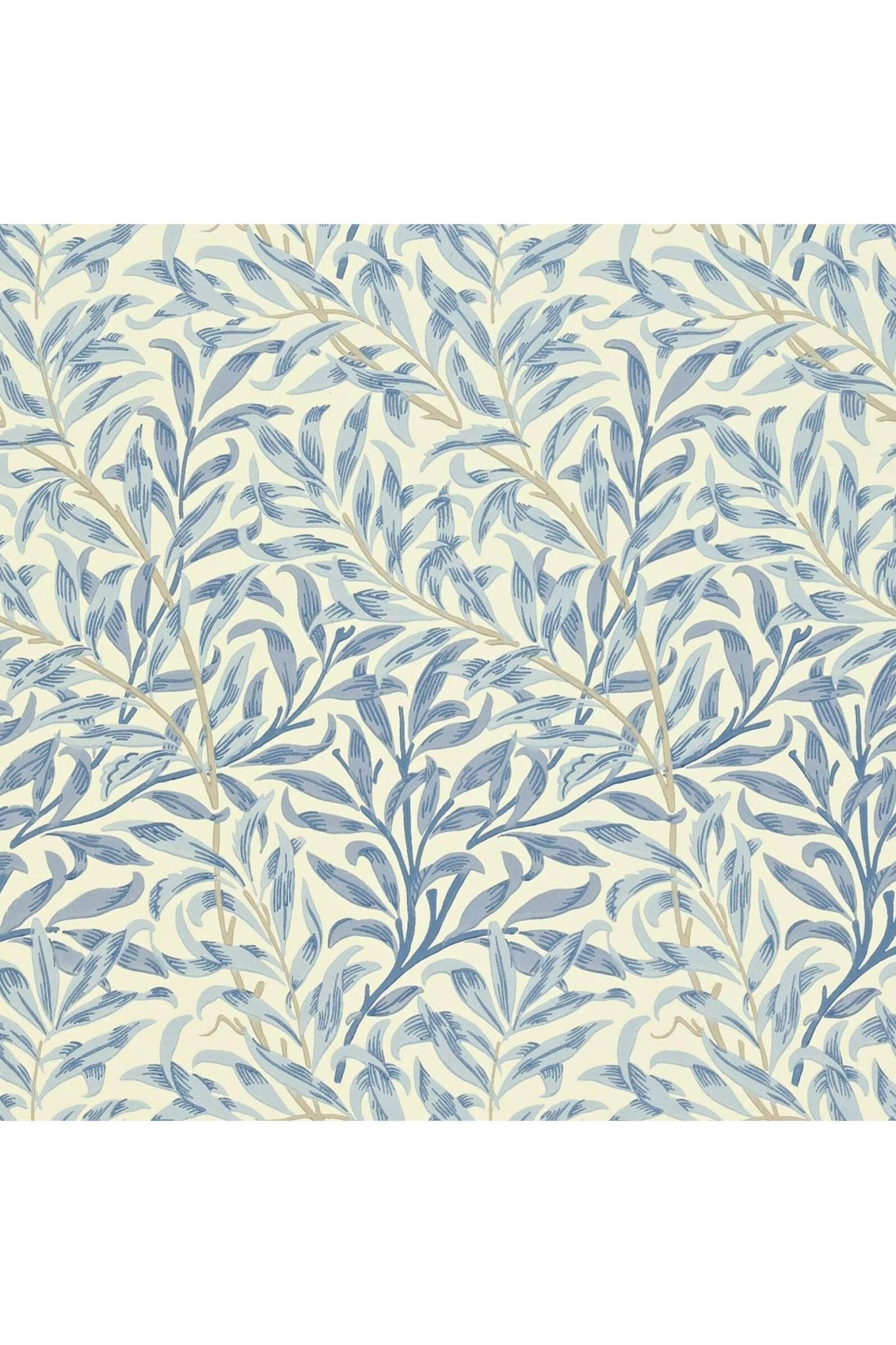 Willow Boughs Wallpaper - Blue van Morris & Co | Kids Conceptstore Le Fanfare
