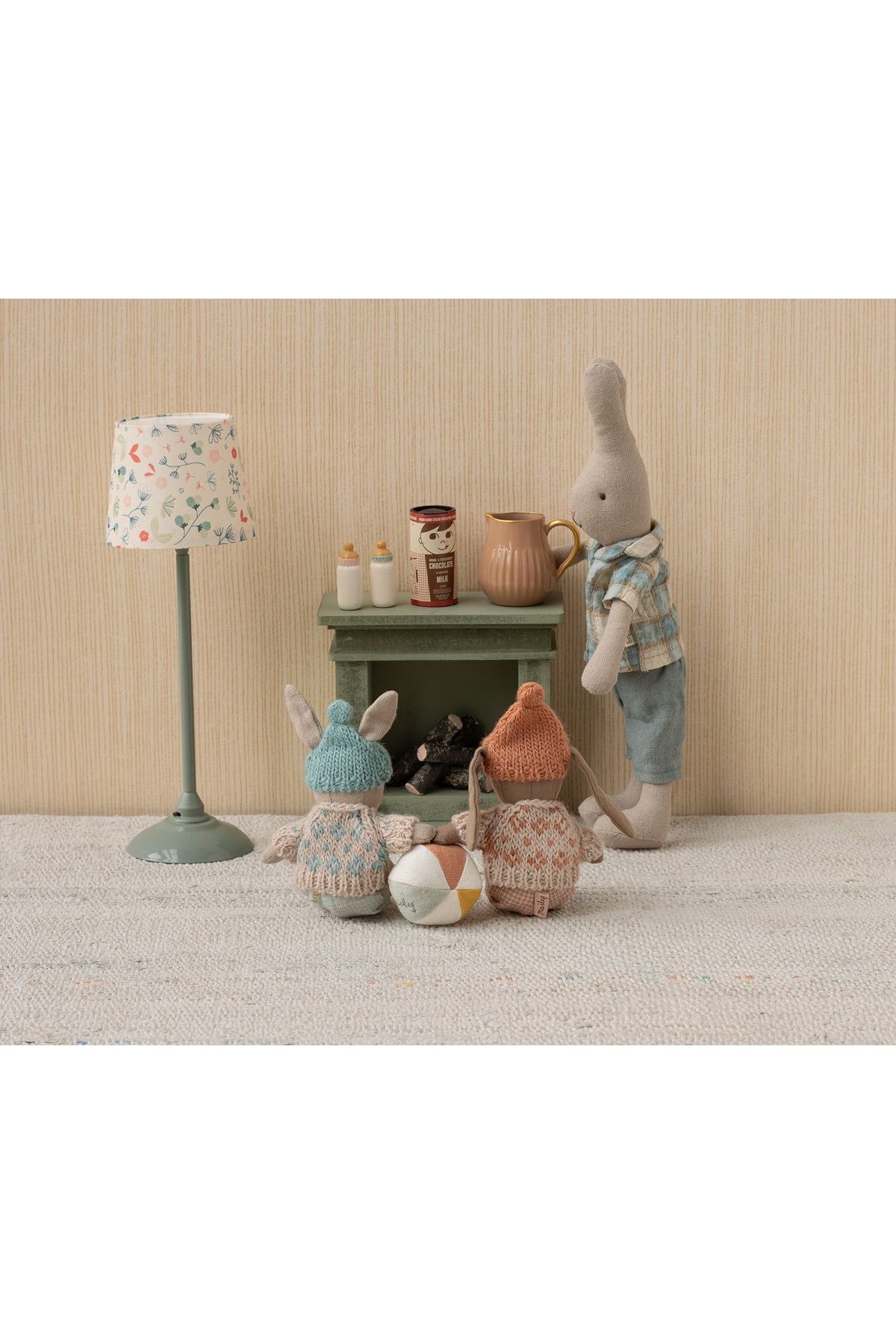 Winter bunny, Micro - Brown - Rose van Maileg | Kids Conceptstore Le Fanfare