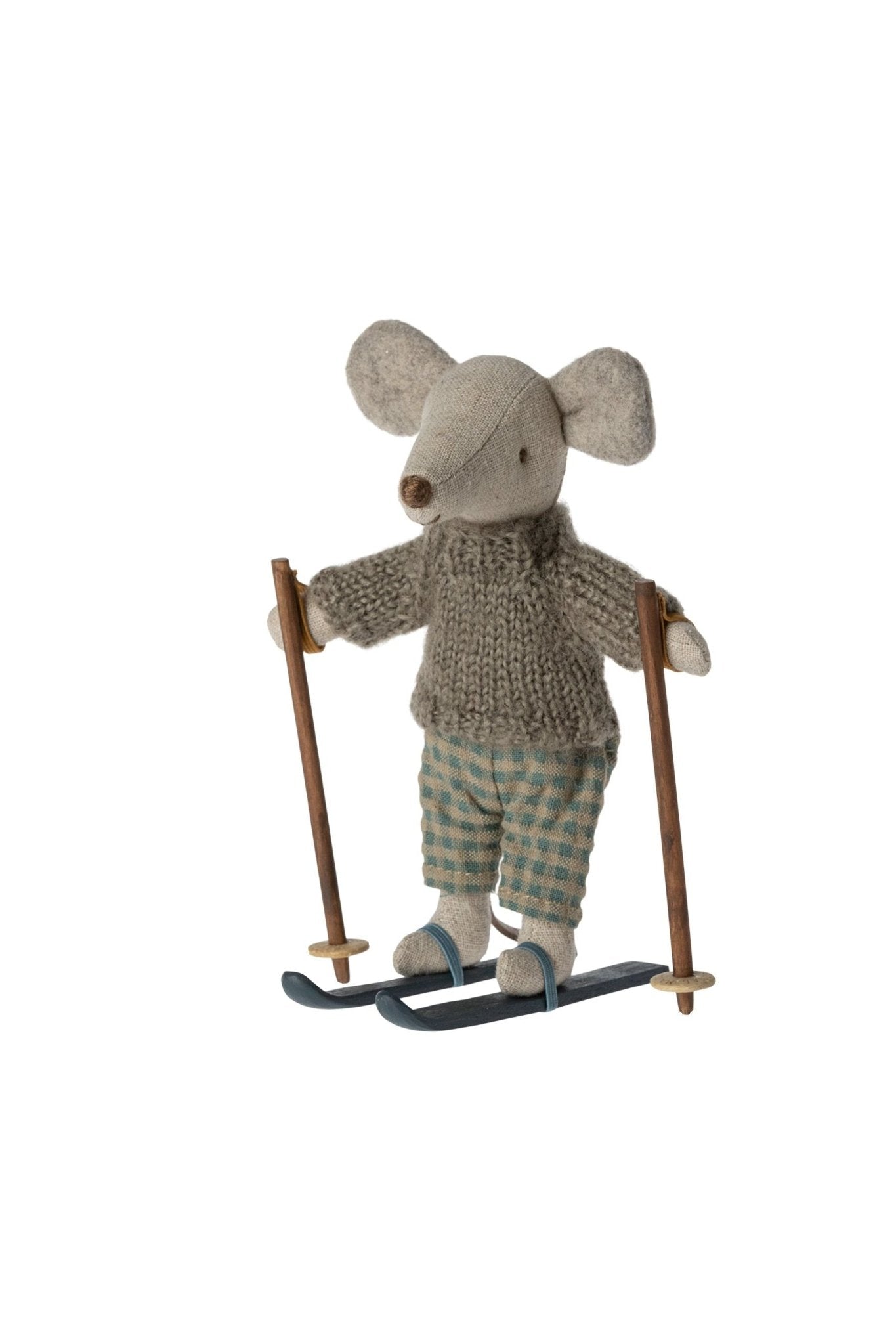 Winter Mouse With Ski Set, Big Brother van Maileg | Kids Conceptstore Le Fanfare
