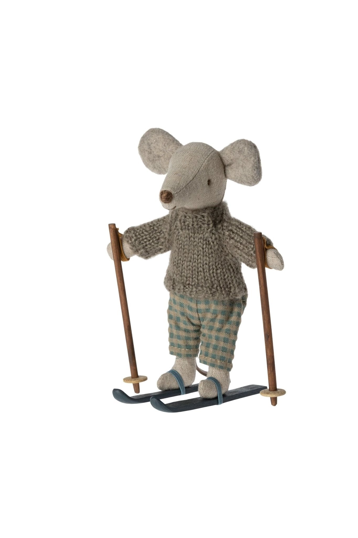 Winter Mouse With Ski Set, Big Brother van Maileg | Kids Conceptstore Le Fanfare