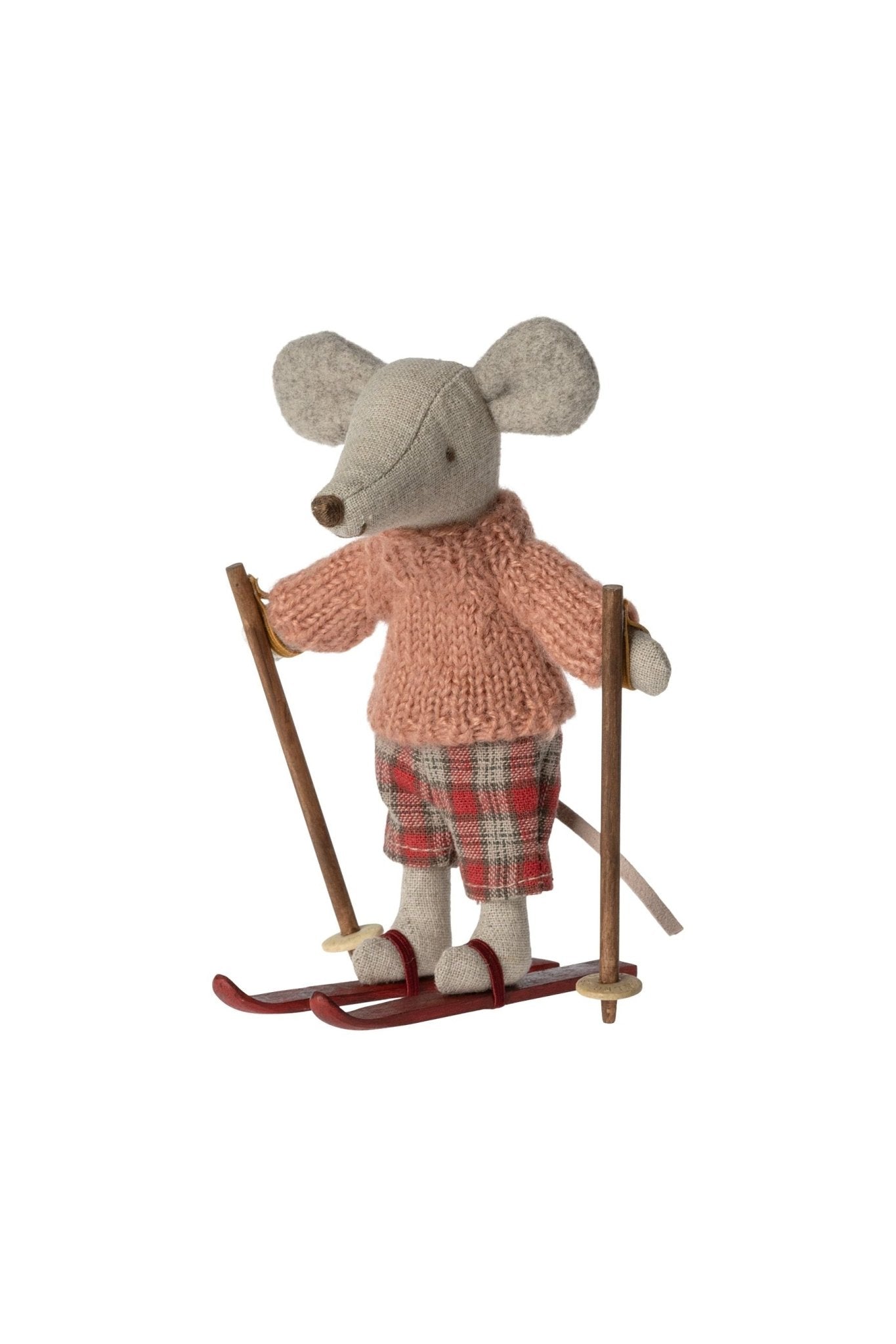 Winter Mouse With Ski Set, Big Sister van Maileg | Kids Conceptstore Le Fanfare