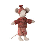 Winter Mouse With Ski Set, Big Sister - Rose van Maileg | Kids Conceptstore Le Fanfare