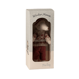 Winter Mouse With Ski Set, Mum - Red van Maileg | Kids Conceptstore Le Fanfare