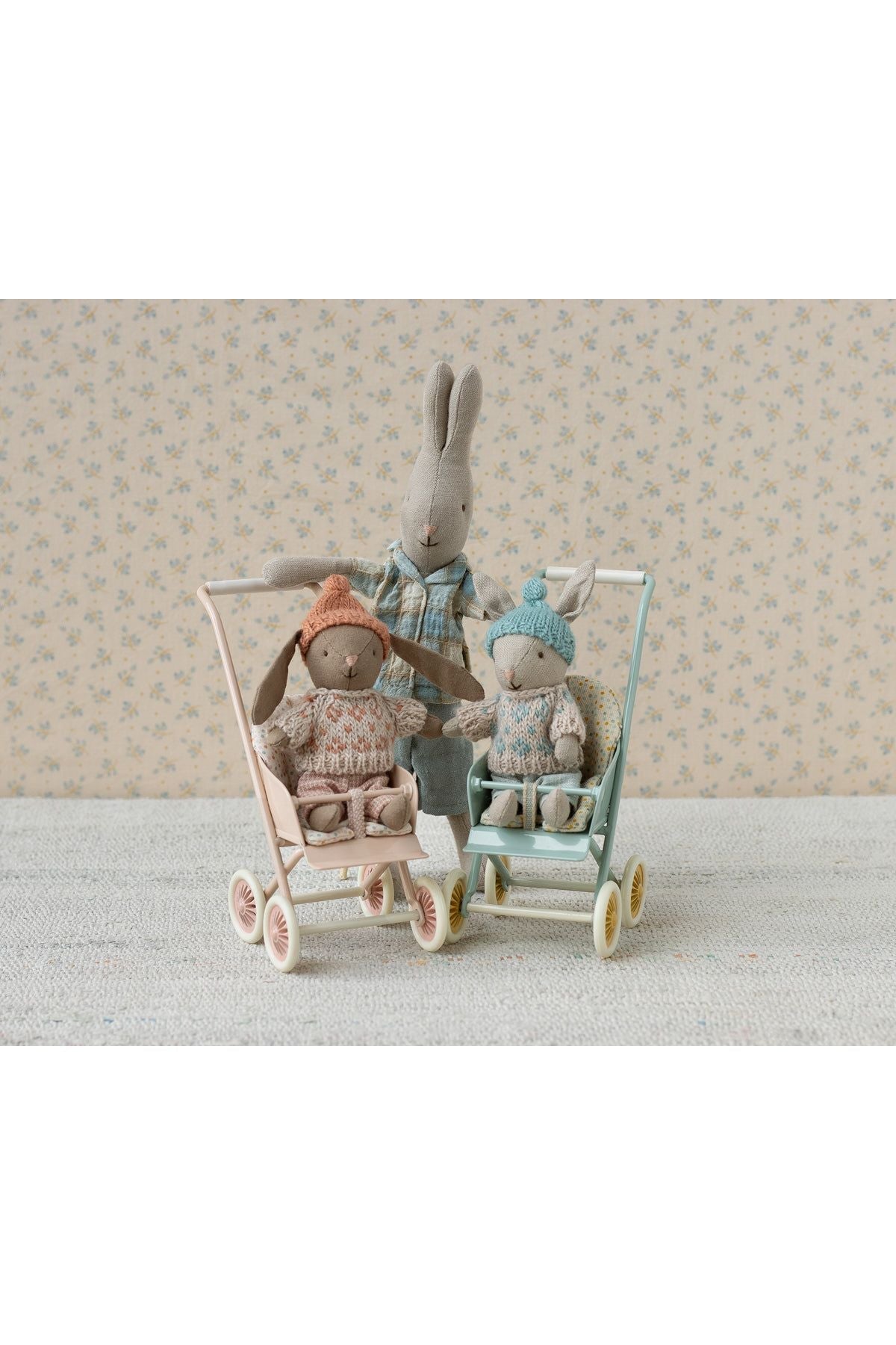 Winter rabbit, Micro - Sand - Mint van Maileg | Kids Conceptstore Le Fanfare