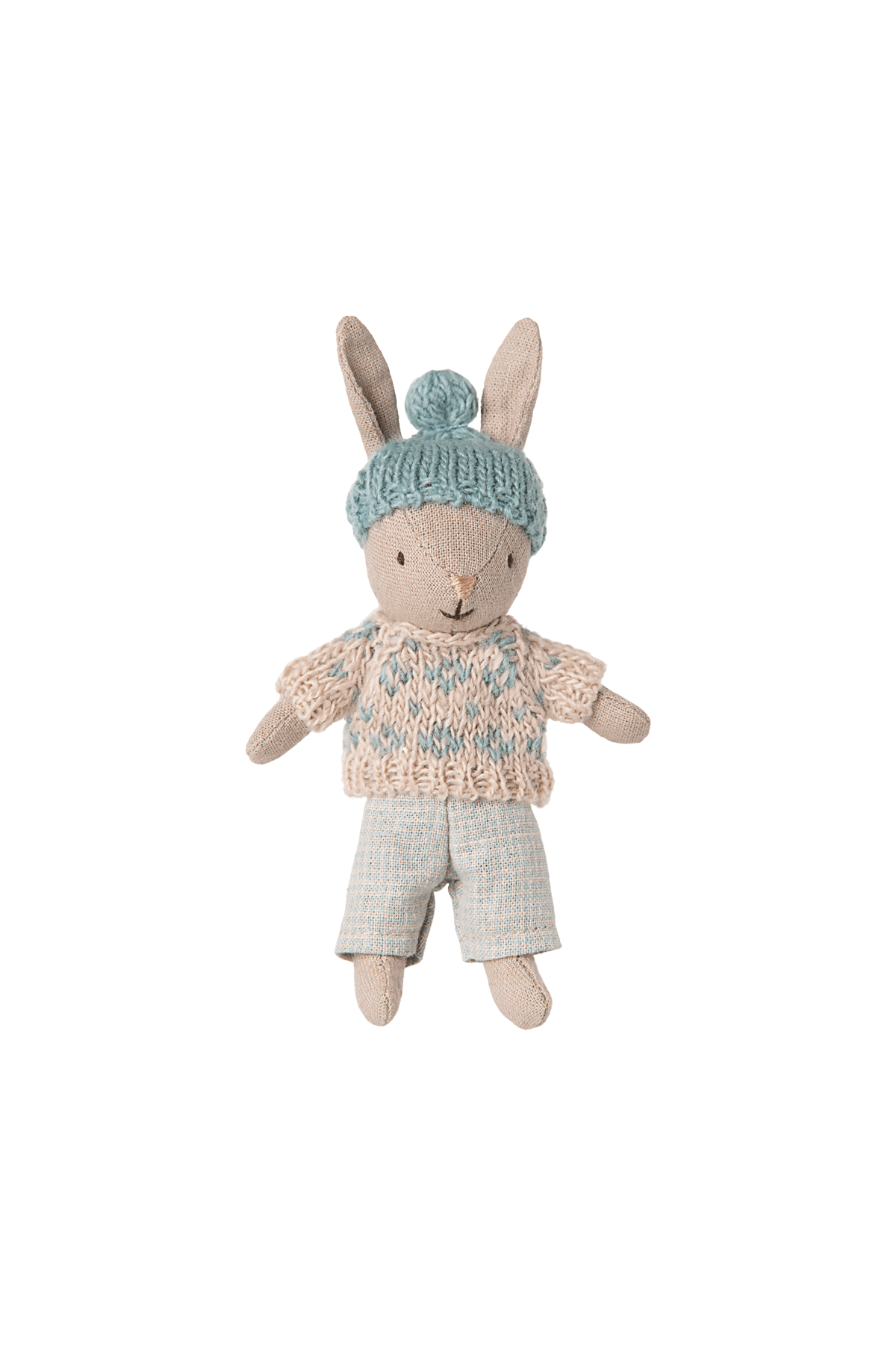Winter rabbit, Micro - Sand - Mint van Maileg | Kids Conceptstore Le Fanfare