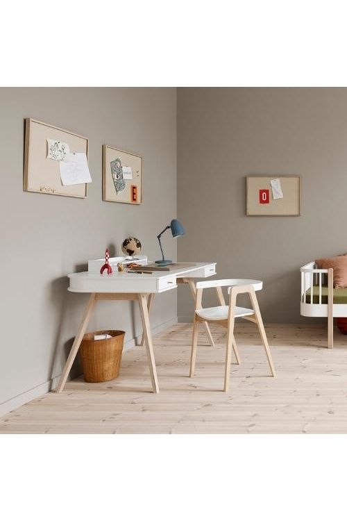 Wood Additional legs for desk 041010, oak van Oliver Furniture | Kids Conceptstore Le Fanfare