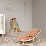 Wood Baby & toddler rocker, oak/caramel van Oliver Furniture | Kids Conceptstore Le Fanfare