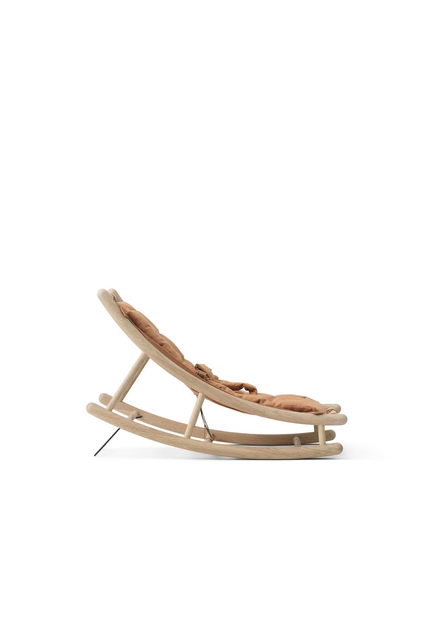 Wood Baby & toddler rocker, oak/caramel van Oliver Furniture | Kids Conceptstore Le Fanfare