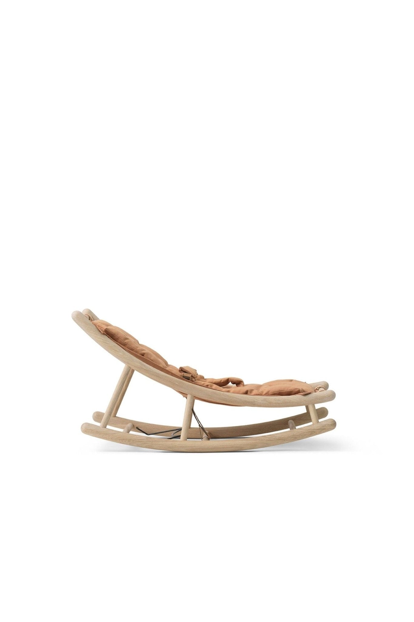 Wood Baby & toddler rocker, oak/caramel van Oliver Furniture | Kids Conceptstore Le Fanfare