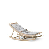 Wood Baby & toddler rocker, oak/grey van Oliver Furniture | Kids Conceptstore Le Fanfare