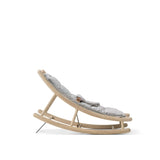 Wood Baby & toddler rocker, oak/grey van Oliver Furniture | Kids Conceptstore Le Fanfare