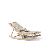 Wood Baby & toddler rocker, oak/nature van Oliver Furniture | Kids Conceptstore Le Fanfare