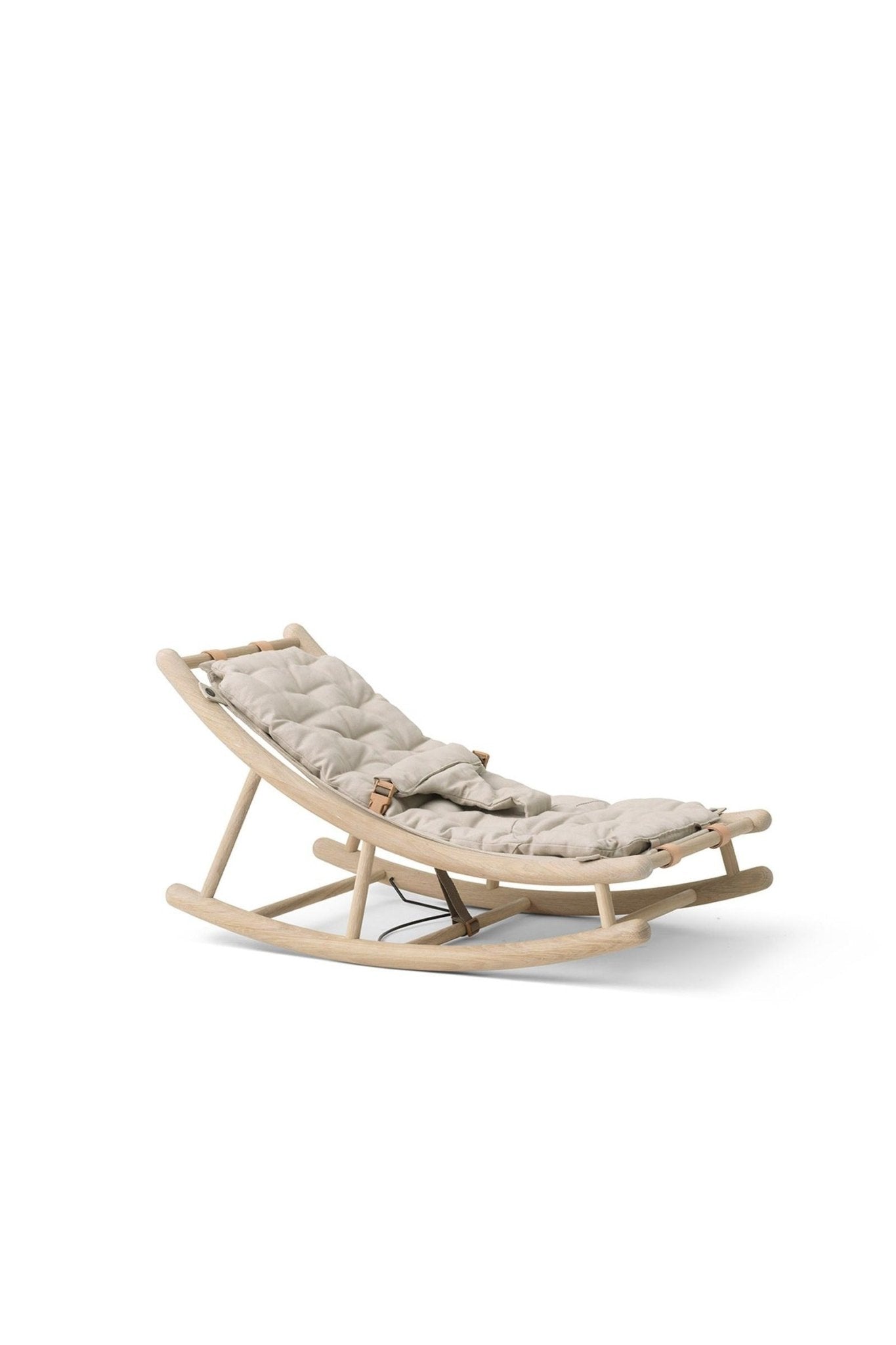 Wood Baby & toddler rocker, oak/nature van Oliver Furniture | Kids Conceptstore Le Fanfare