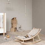 Wood Baby & toddler rocker, oak/nature van Oliver Furniture | Kids Conceptstore Le Fanfare