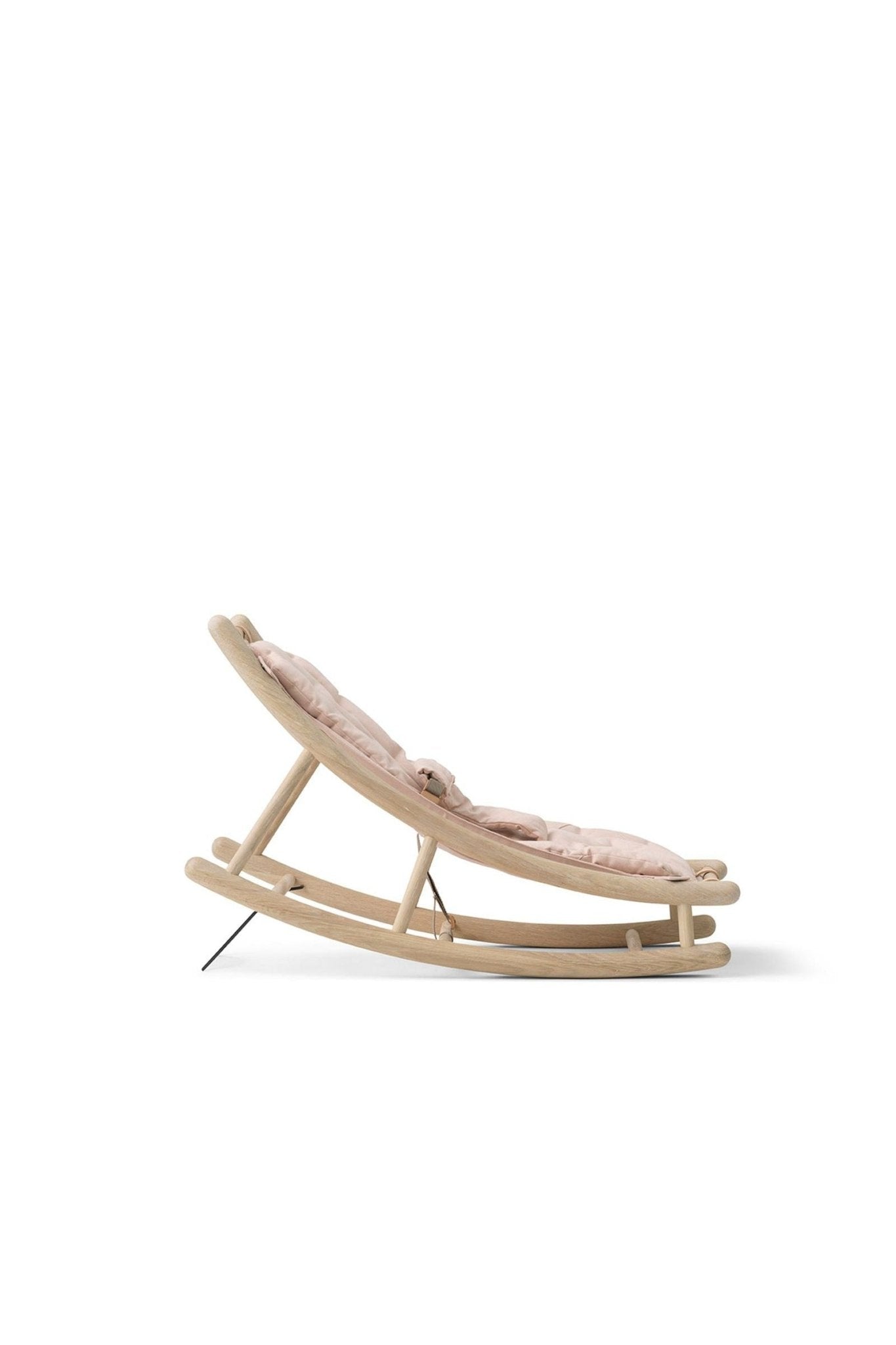 Wood Baby & toddler rocker, oak/rose van Oliver Furniture | Kids Conceptstore Le Fanfare