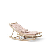 Wood Baby & toddler rocker, oak/rose van Oliver Furniture | Kids Conceptstore Le Fanfare