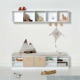 Wood base for shelving units 5x1 - 5x2 van Oliver Furniture | Kids Conceptstore Le Fanfare