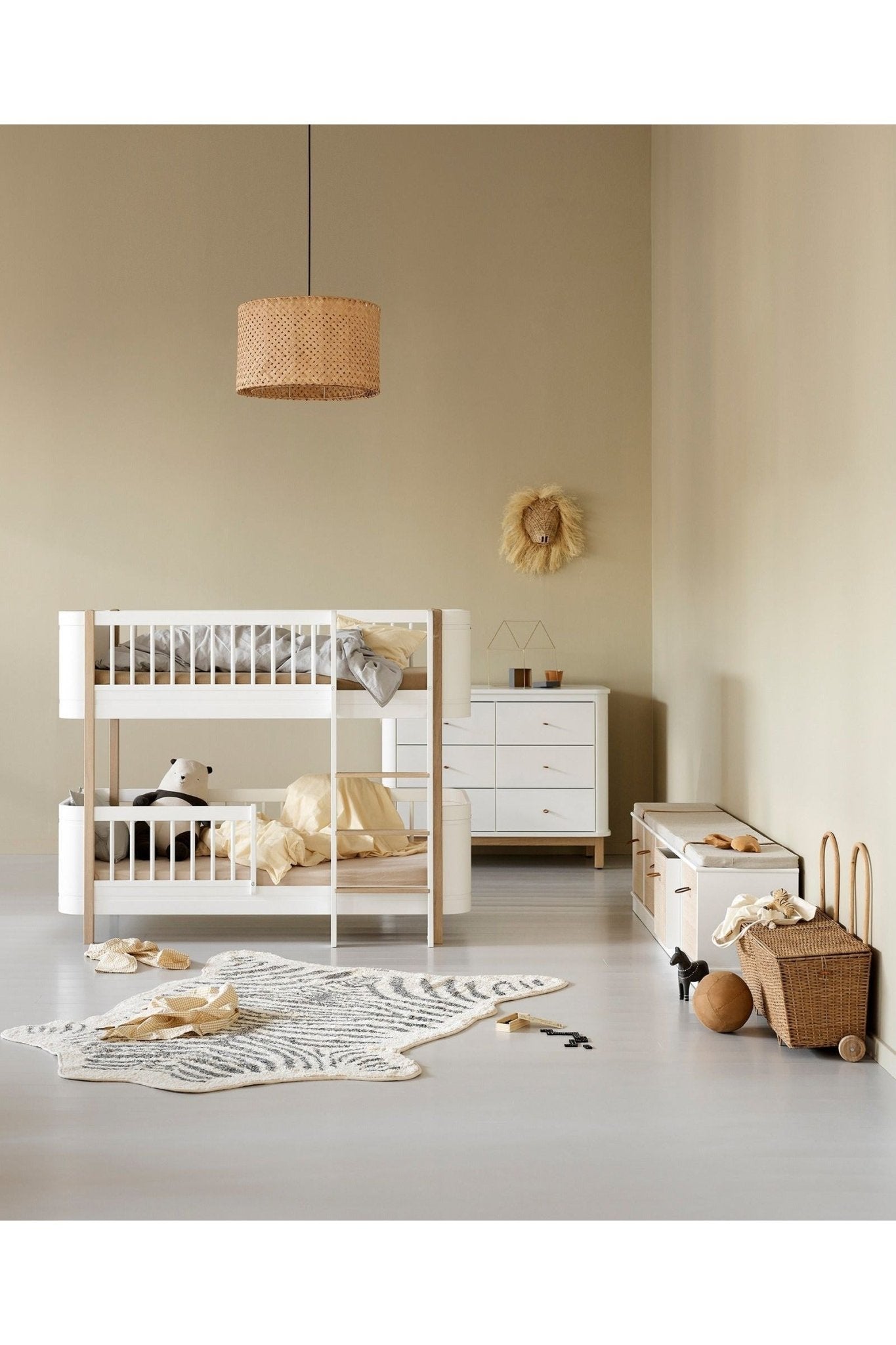 Wood Cushion for shelving unit 5x1, nature van Oliver Furniture | Kids Conceptstore Le Fanfare